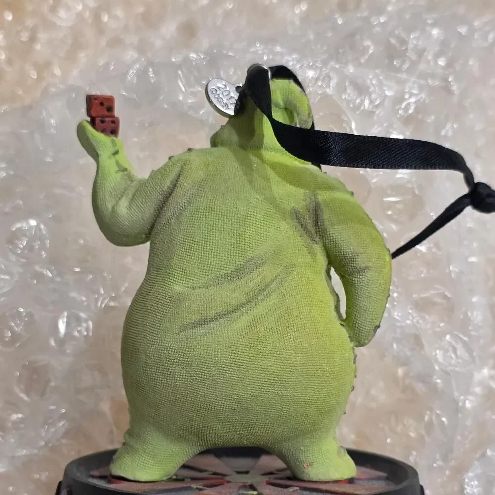 Disney Store Oogie Boogie Dice Glow in the Dark Sketchbook Ornament 2017